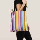 Tasche der vertikalen Streifen (Von Nahem)