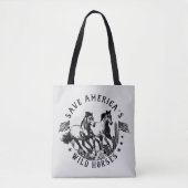 Tasche der Wilden Pferde gerettet (Vorderseite)