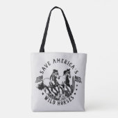 Tasche der Wilden Pferde gerettet (Rückseite)