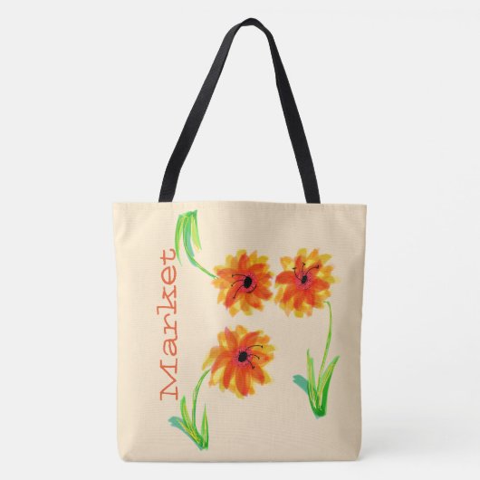 Tasche des Blumenmarktes (Vorderseite)
