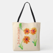 Tasche des Blumenmarktes (Rückseite)