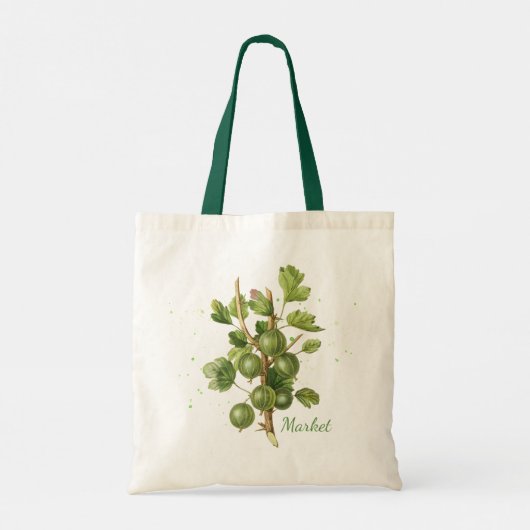 Tasche des botanischen Obstmarktes (Rückseite)