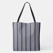 Tasche des Designers für blaugraue, florrote Mode (Rückseite)