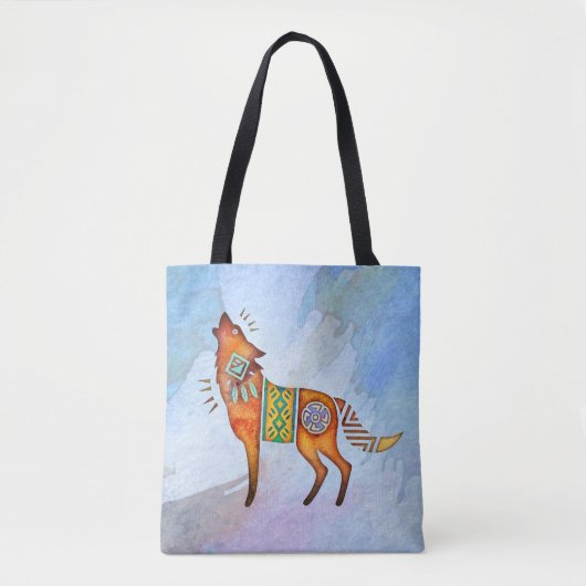 Tasche des gestrichenen Wolfs (Vorderseite)