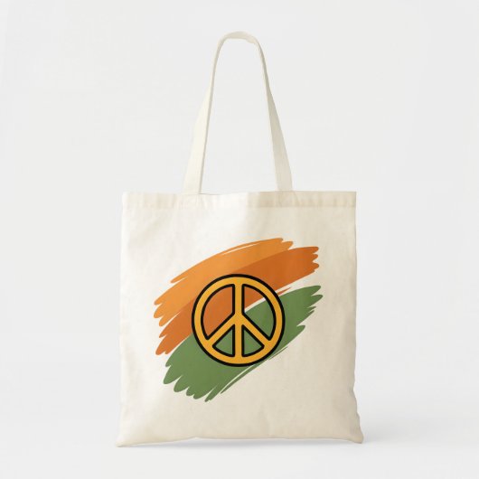 Tasche des Golden Peace Symbol (Vorne)