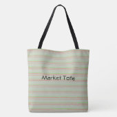 Tasche des grünen Olivenmarktes (Rückseite)