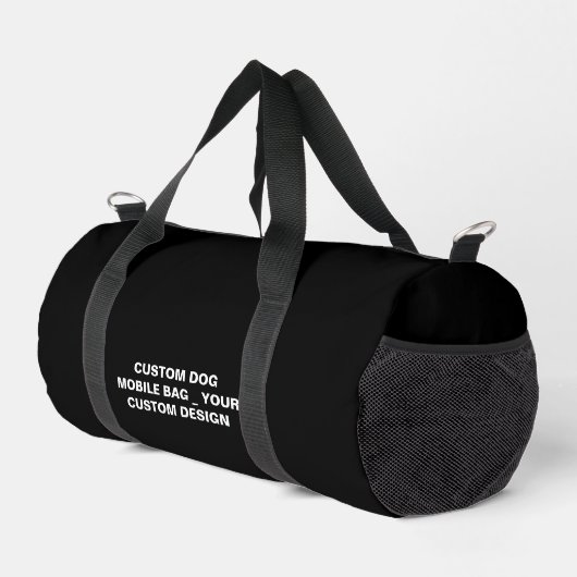 Tasche des Hundes Weekender - Gepäckbeutel für Hau (Rechte Ecke)