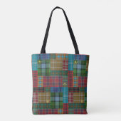Tasche des Kreuzes in Torr Fionn Tartan Quilt (Rückseite)