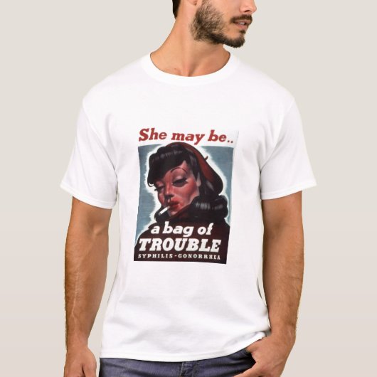 Tasche des Problems T-Shirt (Vorderseite)