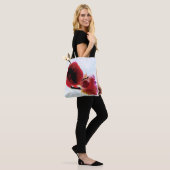 Tasche des roten Anemons (Am Model)