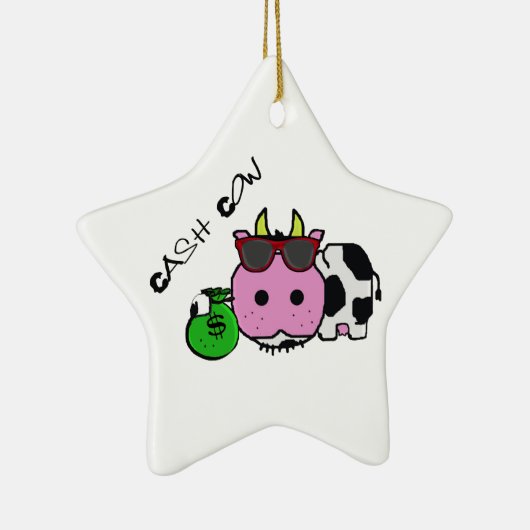 Tasche des Schnozzle Kuh-Unternehmen- mit hoher Keramikornament (Rechts)