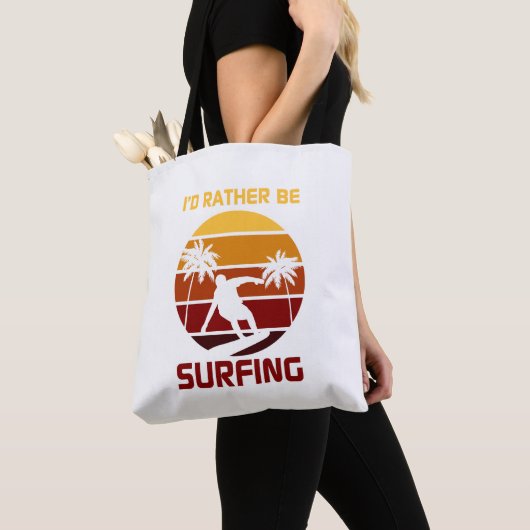 Tasche des Surfens (Von Nahem)