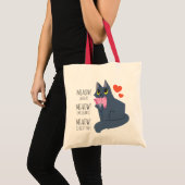Tasche des Tuchs Katze Ich rufe mich Strümpfe! (Vorderseite (Produkt))