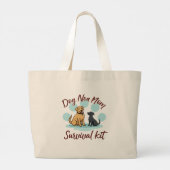 Tasche des Überlebenskits (Rückseite)