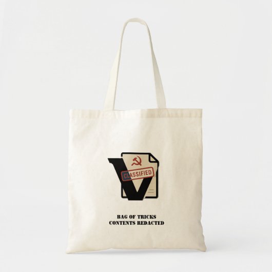 Tasche des Vostok-Logos - Tasche mit Tricks (Inhal (Vorne)