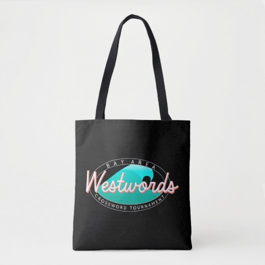 Tasche des Westwords Reverse-Logos (dunkler Hinter (Vorderseite)