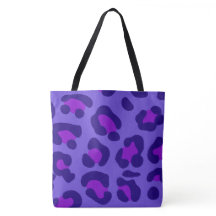 Tasche "Electric Lila Leopard"