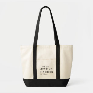 Tasche Erlangung des Brautennamens Hochzeit Tote T