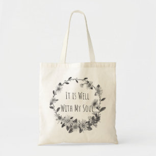 Tasche "Es ist gut mit meiner Seele"