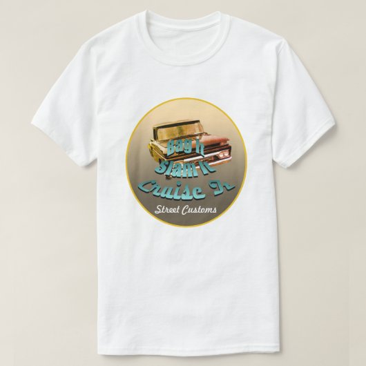 Tasche es Knall es Kreuzfahrt es (addieren Sie T-Shirt (Design vorne)
