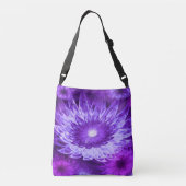 Tasche Fantasy Blume Lila (Rückseite)