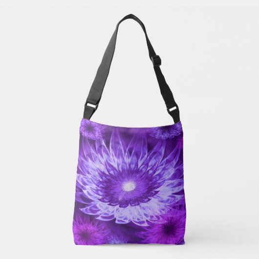 Tasche Fantasy Blume Lila (Vorderseite)