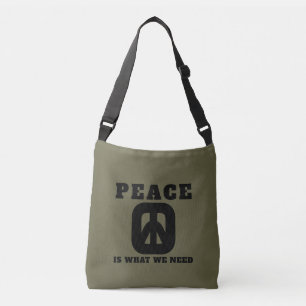 Tasche-FRIEDEN (IWWN)Crossbody Bag Tragetaschen Mit Langen Trägern