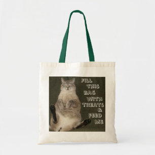 Tasche "FÜLLE DIESEN BEUTEL MIT LECKEREIEN UND FÜT