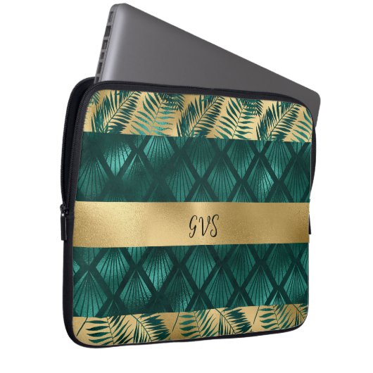 Tasche für aquamarines und Gold-Design (Vorne Rechts)