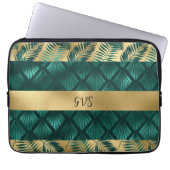 Tasche für aquamarines und Gold-Design (Vorderseite)