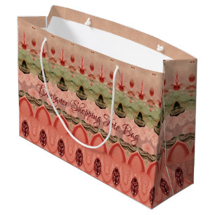 Tasche für atemberaubendes Papier Große Geschenktüte