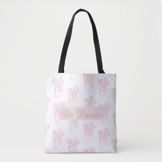Tasche für Ballettschuhe auf Spitze (Vorderseite)