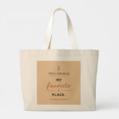 Tasche für Bücherliebhaber (Rückseite)