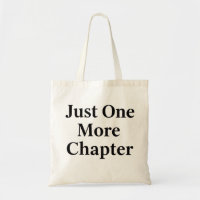 Tasche für Buchliebhaber | "Nur noch ein Kapitel" 