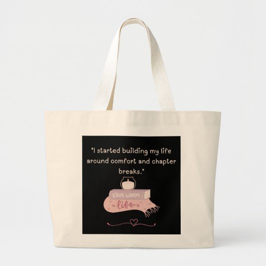 Tasche für den bücherbesessenen Leser (Vorne)
