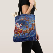 Tasche für den Weihnachtsmann-Schlitten (Von Nahem)
