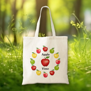 Tasche für die Apfelsaison zur Herbsternte