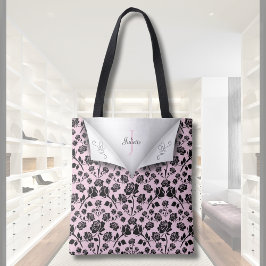 Tasche für die Bezeichnung von Monogrammen in Rosa