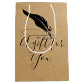 Tasche für die Fertigpackung Mittlere Geschenktüte (Vorderseite)