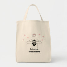 Tasche für die Stärkung von Frauen