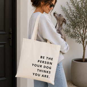 Tasche für Hundeliebhaber Zitat-Geschenk für Hau