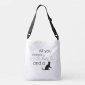 Tasche für Katzenliebhaber (Rückseite)