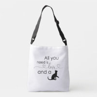 Tasche für Katzenliebhaber