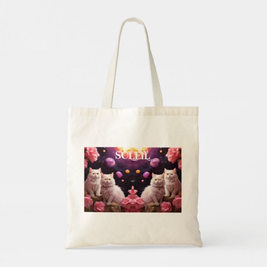 Tasche für Katzenliebhaber (Rückseite)