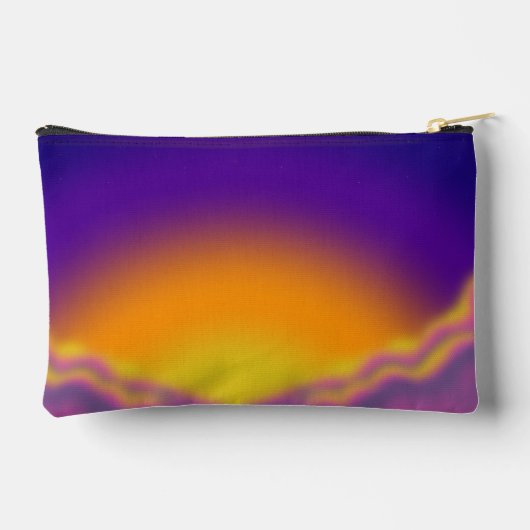 Tasche für Kosmetik 'Golden Hour' (Rückseite)