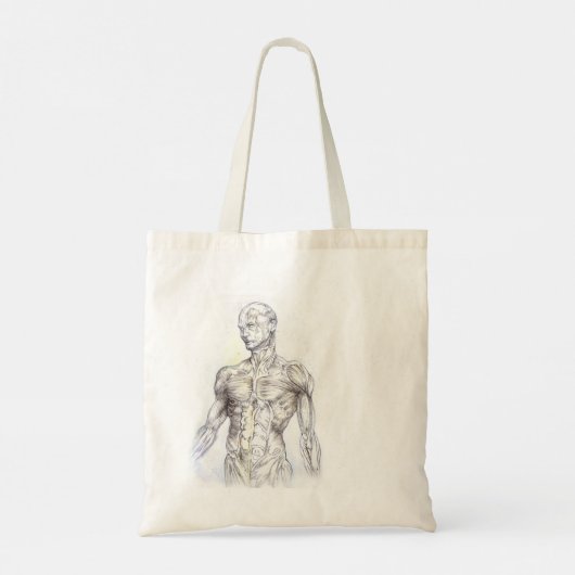 Tasche für künstlerische anatomische Illustration (Rückseite)