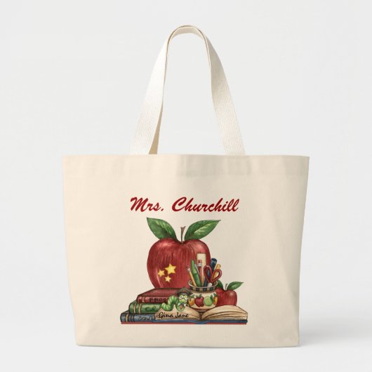 Tasche für Lehrkräfte - Bookworm - SRF (Vorne)