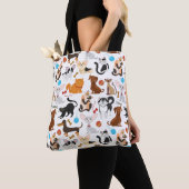 Tasche für niedliche Katzen und Hunde (Von Nahem)