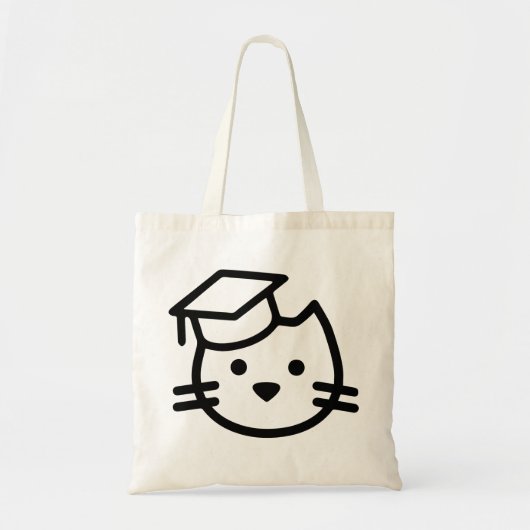 Tasche für Schlichte Logos der Kitten Academy (Vorne)