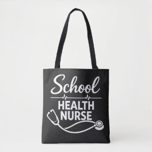Tasche für Schulkrankenschwestern mit EKG & Stetho